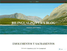 Tablet Screenshot of bilingualpower.com